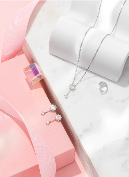 J.ESTINA Whitemond Necklace #Celebrity Accessory #IU from Korea _H1 by J.ESTINA