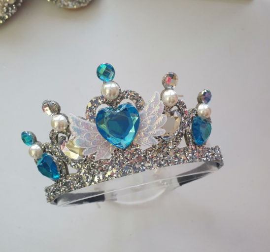 Janiffer Style [For Kids] 2 x Heart Angel Crown Headband #Birthday Accessory #Party Accessory #Princess Crown #Kids gift from Korea_H1 by Janiffer Style
