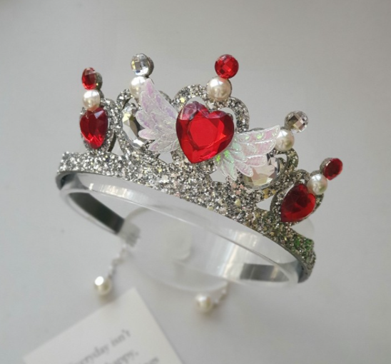 Janiffer Style [For Kids] 2 x Heart Angel Crown Headband #Birthday Accessory #Party Accessory #Princess Crown #Kids gift from Korea_H1 by Janiffer Style