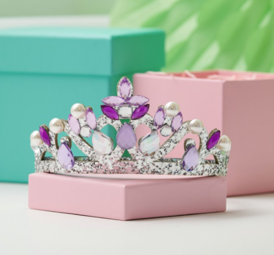 Janiffer Style [For Kids] 2 x Elsa Crown Headband #Birthday Accessory #Party Accessory #Princess Crown #Kids gift from Korea_H1 by Janiffer Style
