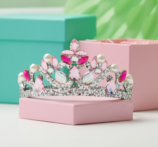 Janiffer Style [For Kids] 2 x Elsa Crown Headband #Birthday Accessory #Party Accessory #Princess Crown #Kids gift from Korea_H1 by Janiffer Style