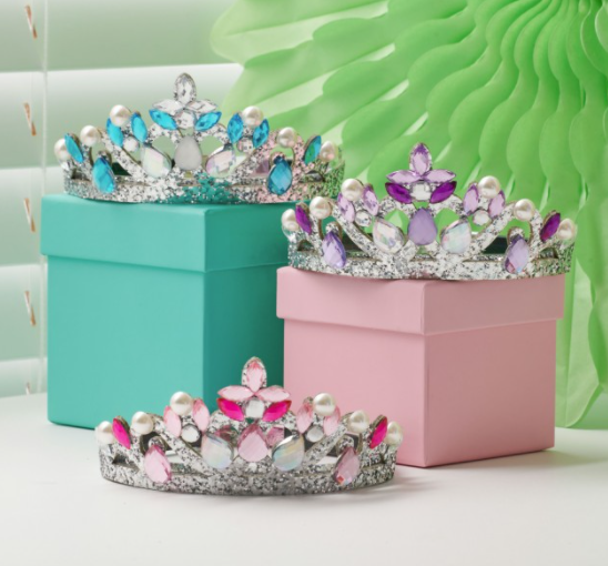 Janiffer Style [For Kids] 2 x Elsa Crown Headband #Birthday Accessory #Party Accessory #Princess Crown #Kids gift from Korea_H1 by Janiffer Style