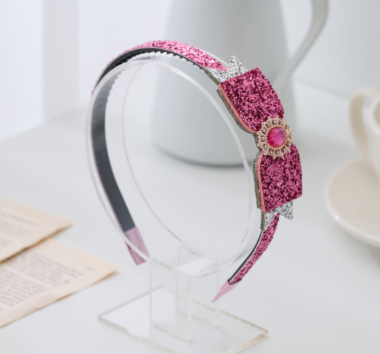 Janiffer Style [For Kids] 3 x Twinkle Ribbon Headband #Birthday Accessory #Party Accessory #Princess Ribbon #Kids gift from Korea_H1 by Janiffer Style