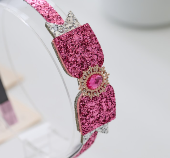 Janiffer Style [For Kids] 3 x Twinkle Ribbon Headband #Birthday Accessory #Party Accessory #Princess Ribbon #Kids gift from Korea_H1 by Janiffer Style