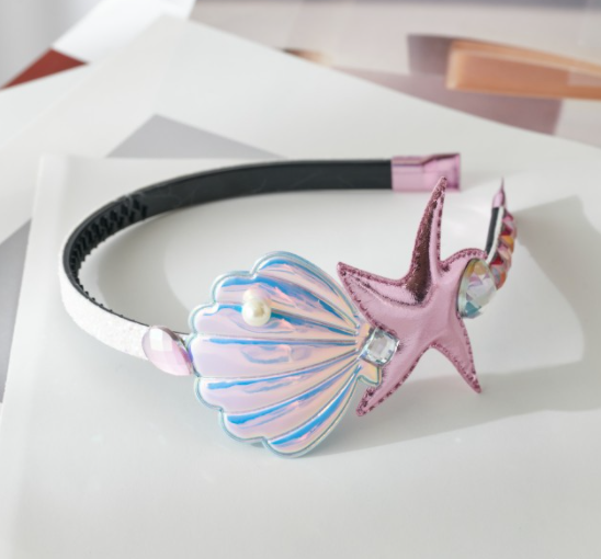 Janiffer Style [For Kids] 2 x The Little Mermaid Headband #Birthday Accessory #Party Accessory #Daily Headband #Kids gift from Korea_H1 by Janiffer Style