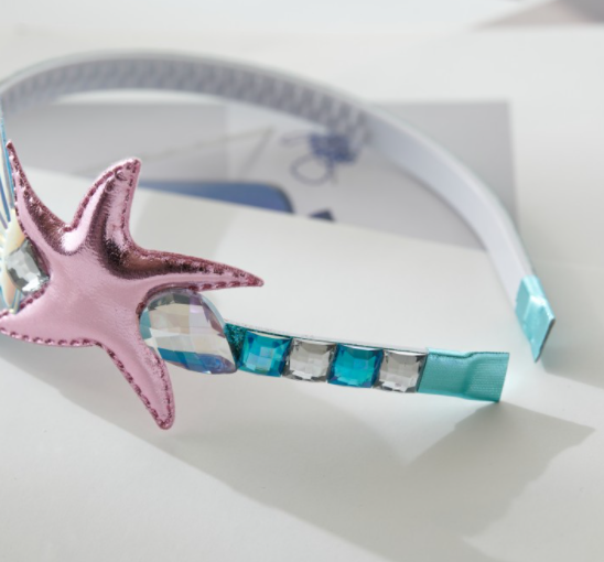 Janiffer Style [For Kids] 2 x The Little Mermaid Headband #Birthday Accessory #Party Accessory #Daily Headband #Kids gift from Korea_H1 by Janiffer Style