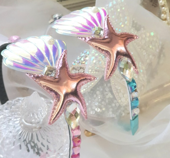 Janiffer Style [For Kids] 2 x The Little Mermaid Headband #Birthday Accessory #Party Accessory #Daily Headband #Kids gift from Korea_H1 by Janiffer Style