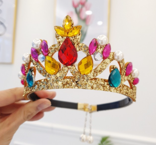 Janiffer Style [For Kids] Carnival Crown Headband #Birthday Accessory #Party Accessory #Princess Crown #Kids gift from Korea_H1 by Janiffer Style