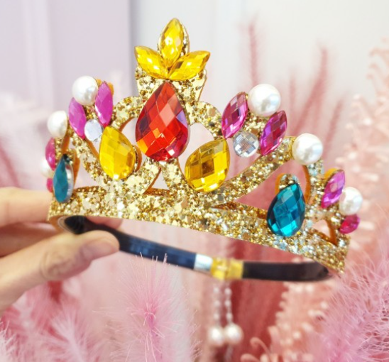 Janiffer Style [For Kids]  Carnival Crown Headband #Birthday Accessory #Party Accessory #Princess Crown #Kids gift from Korea_H1
