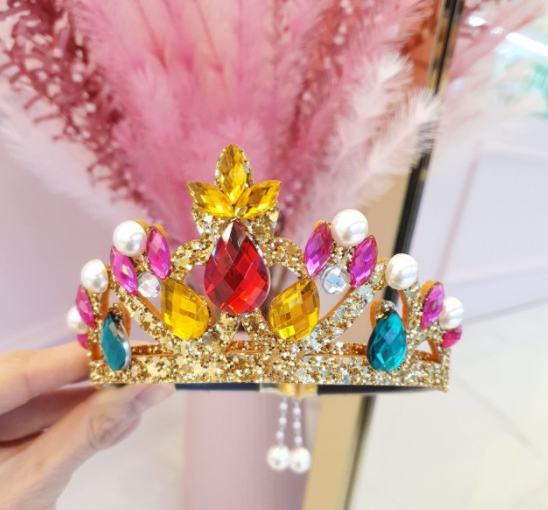 Janiffer Style [For Kids] Carnival Crown Headband #Birthday Accessory #Party Accessory #Princess Crown #Kids gift from Korea_H1 by Janiffer Style