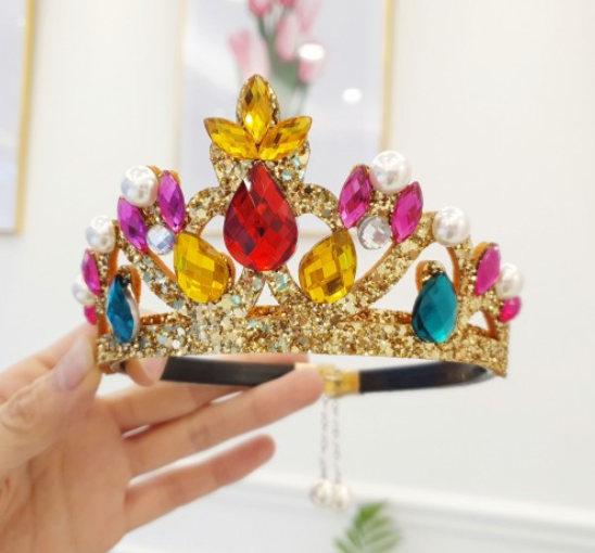 Janiffer Style [For Kids] Carnival Crown Headband #Birthday Accessory #Party Accessory #Princess Crown #Kids gift from Korea_H1 by Janiffer Style