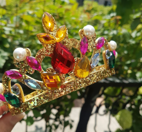 Janiffer Style [For Kids]  Carnival Crown Headband #Birthday Accessory #Party Accessory #Princess Crown #Kids gift from Korea_H1