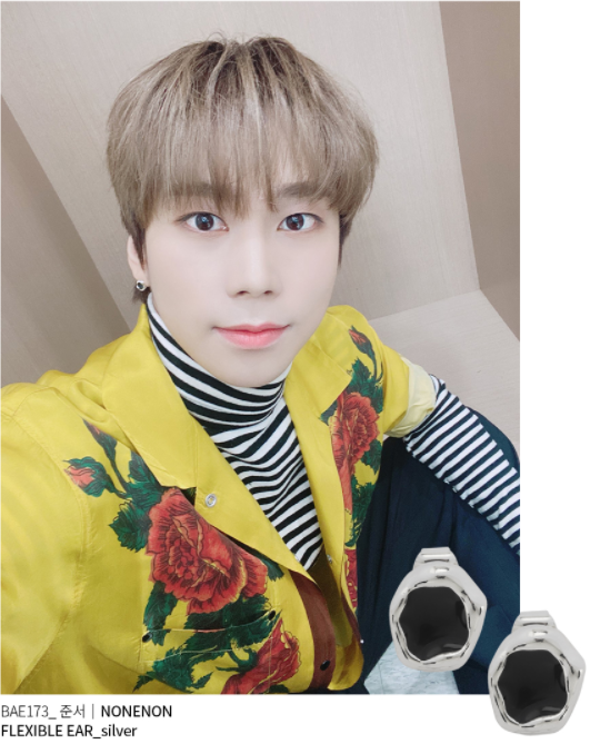 Nonenon Flexible Earring #Celebrity Accessory #BZ-BOYS-BON #ONEUS-HWAN WOONG #BAE173 from Korea_H1 by Nonenon