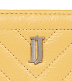 J.ESTINA Joelle Quilting Leather Card Case (Yellow) from Korea _H1 by J.ESTINA