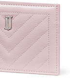 J.ESTINA Joelle Quilting Leather Card Case (Lilac) from Korea _H1 by J.ESTINA