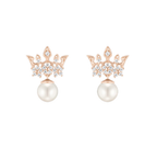 J.ESTINA Tiara Earring (Pearl White) #Celebrity Accessory #IU from Korea _H1 by J.ESTINA