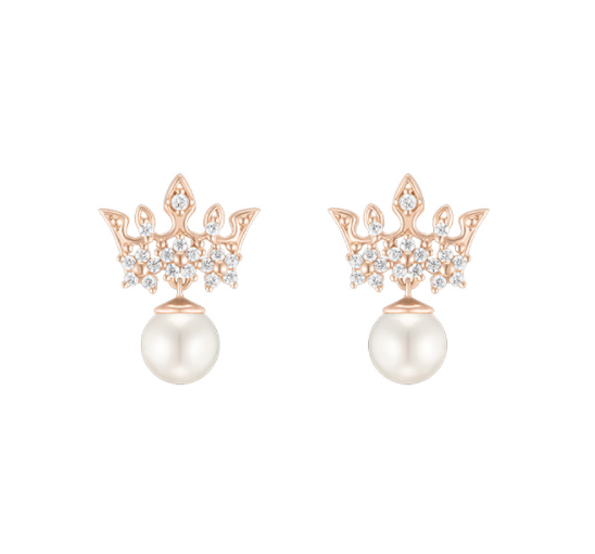 J.ESTINA Tiara Earring (Pearl White) #Celebrity Accessory #IU from Korea _H1 by J.ESTINA