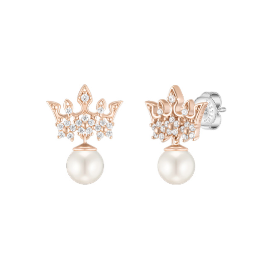 J.ESTINA Tiara Earring (Pearl White) #Celebrity Accessory #IU from Korea _H1 by J.ESTINA