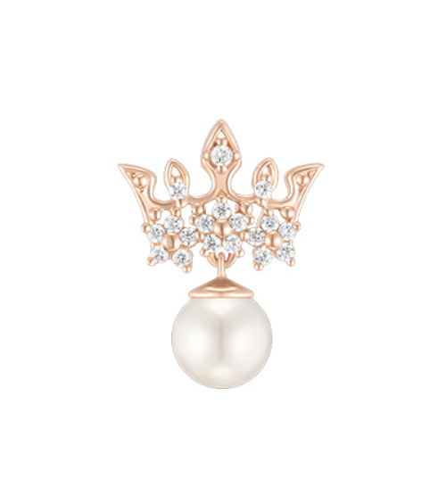 J.ESTINA Tiara Earring (Pearl White) #Celebrity Accessory #IU from Korea _H1 by J.ESTINA