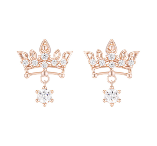 J.ESTINA Tiara Earring (Gold) #Celebrity Accessory #IU from Korea _H1 by J.ESTINA