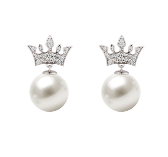 J.ESTINA Basic Tiara Earring #Celebrity Accessory #IU from Korea _H1 by J.ESTINA