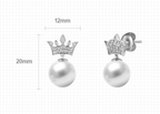 J.ESTINA Basic Tiara Earring #Celebrity Accessory #IU from Korea _H1 by J.ESTINA