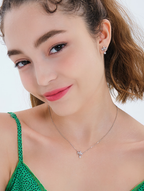J.ESTINA Tiara Earring (Silver) #Celebrity Accessory #IU from Korea _H1 by J.ESTINA