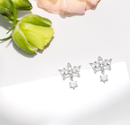 J.ESTINA Tiara Earring (Silver) #Celebrity Accessory #IU from Korea _H1 by J.ESTINA