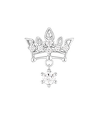 J.ESTINA Tiara Earring (Silver) #Celebrity Accessory #IU from Korea _H1 by J.ESTINA