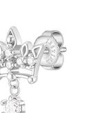 J.ESTINA Tiara Earring (Silver) #Celebrity Accessory #IU from Korea _H1 by J.ESTINA