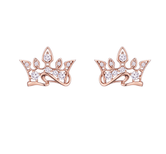 J.ESTINA Bellissima Tiara Earring(Gold) #Celebrity Accessory #IU from Korea _H1 by J.ESTINA