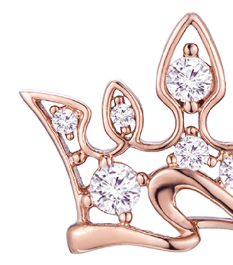 J.ESTINA Bellissima Tiara Earring(Gold) #Celebrity Accessory #IU from Korea _H1 by J.ESTINA