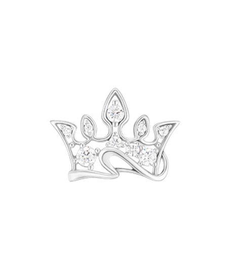 J.ESTINA Bellissima Tiara Earring(White) #Celebrity Accessory #IU from Korea _H1 by J.ESTINA