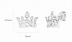 J.ESTINA Bellissima Tiara Earring(White) #Celebrity Accessory #IU from Korea _H1 by J.ESTINA