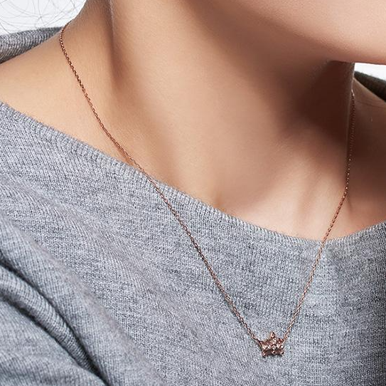 J.ESTINA Dew Linea Tiara Necklace #Celebrity Accessory #IU from Korea _H1 by J.ESTINA