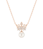J.ESTINA Tiara Necklace (Pearl White ) #Celebrity Accessory #IU from Korea _H1 by J.ESTINA