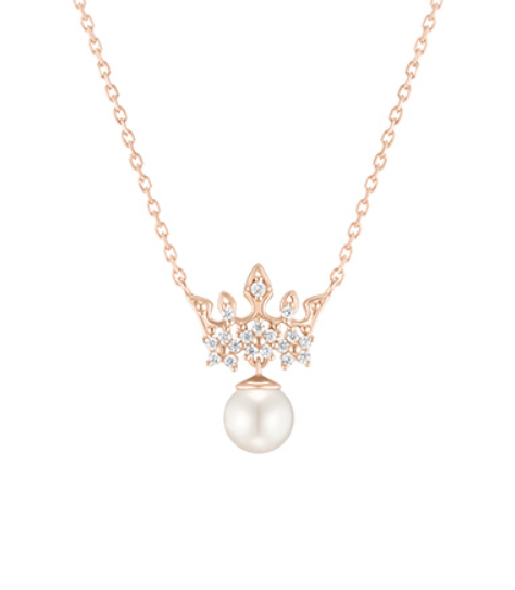 J.ESTINA Tiara Necklace (Pearl White ) #Celebrity Accessory #IU from Korea _H1