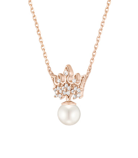 J.ESTINA Tiara Necklace (Pearl White ) #Celebrity Accessory #IU from Korea _H1 by J.ESTINA