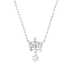 J.ESTINA Tiara Necklace (White ) #Celebrity Accessory #IU from Korea _H1 by J.ESTINA