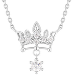 J.ESTINA Tiara Necklace (White ) #Celebrity Accessory #IU from Korea _H1 by J.ESTINA