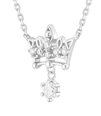 J.ESTINA Tiara Necklace (White ) #Celebrity Accessory #IU from Korea _H1 by J.ESTINA