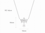 J.ESTINA Tiara Necklace (White ) #Celebrity Accessory #IU from Korea _H1 by J.ESTINA