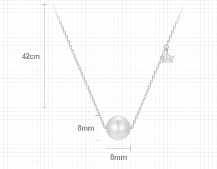 J.ESTINA Basic Tiara Necklace #Celebrity Accessory #IU from Korea _H1 by J.ESTINA