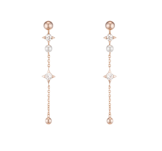 J.ESTINA Lala J Earring #Celebrity Accessory #IU from Korea _H1 by J.ESTINA