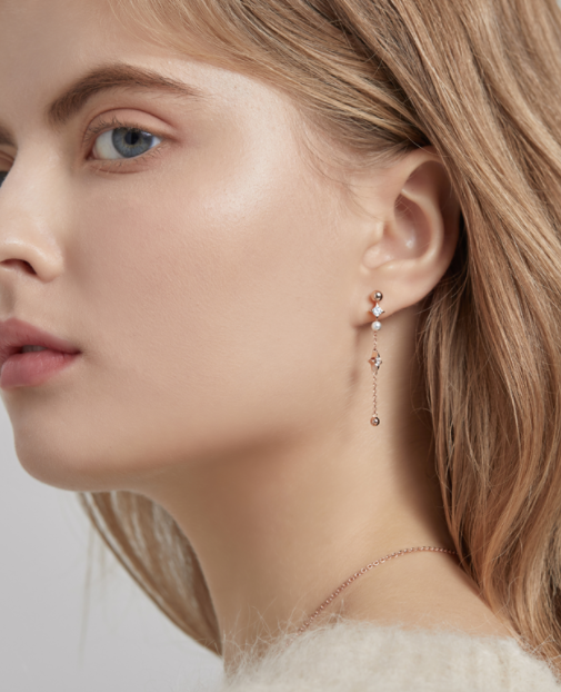 J.ESTINA Lala J Earring #Celebrity Accessory #IU from Korea _H1 by J.ESTINA