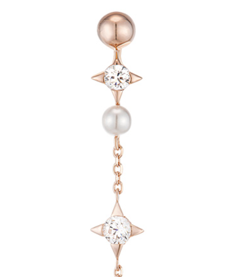 J.ESTINA Lala J Earring #Celebrity Accessory #IU from Korea _H1 by J.ESTINA