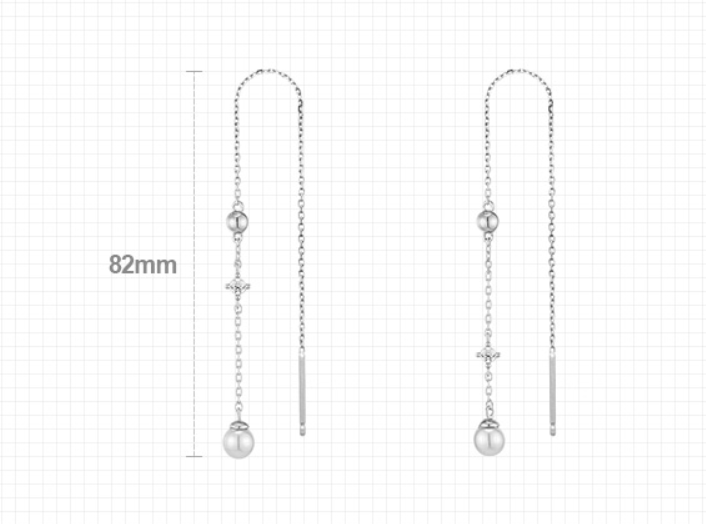 J.ESTINA Lala J Earring #Celebrity Accessory #IU from Korea _H1 by J.ESTINA