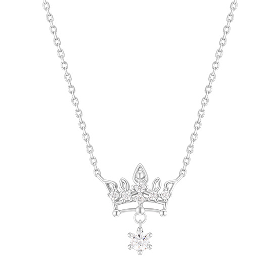 J.ESTINA Tiara Necklace + Earring Set #Celebrity Accessory #IU from Korea _H1 by J.ESTINA