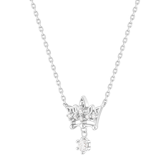 J.ESTINA Tiara Necklace + Earring Set #Celebrity Accessory #IU from Korea _H1 by J.ESTINA