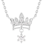J.ESTINA Tiara Necklace + Earring Set #Celebrity Accessory #IU from Korea _H1 by J.ESTINA